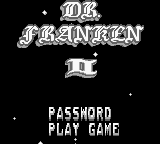 Dr. Franken II Title Screen